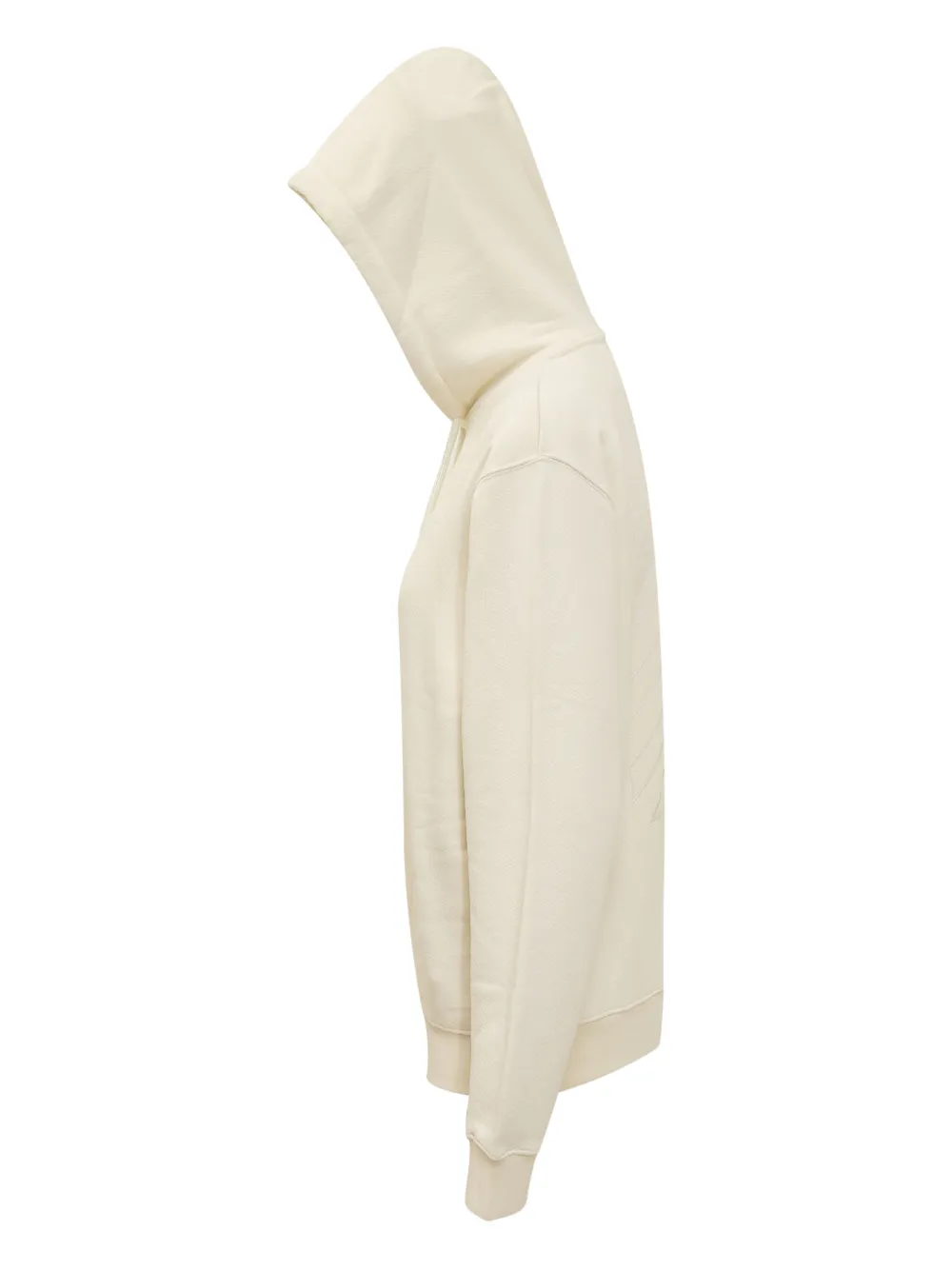 Off-White Katoenen hoodie Beige