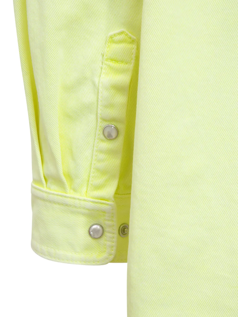 Palm Angels Shirtjack met ritszak Geel