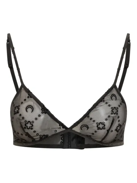 Marine Serre flock bralette
