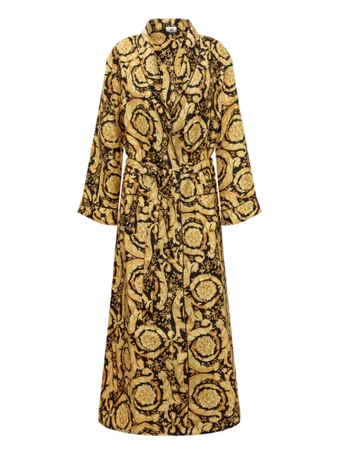 Versace Barocco-print midi dress