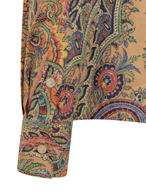 ETRO ペイズリー シャツ | ニュートラル | FARFETCH JP