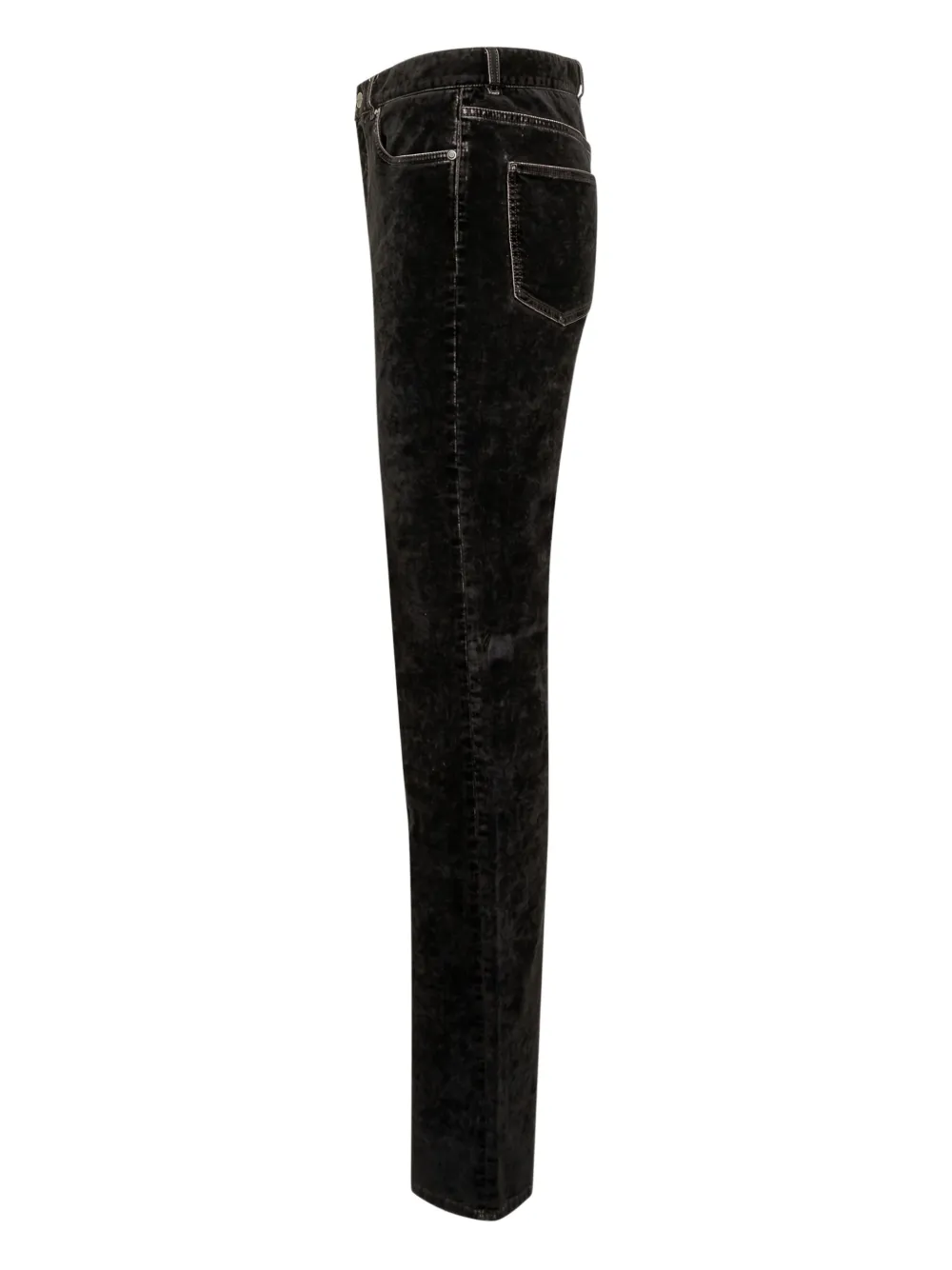 Ferragamo Jeans met riemlussen Zwart