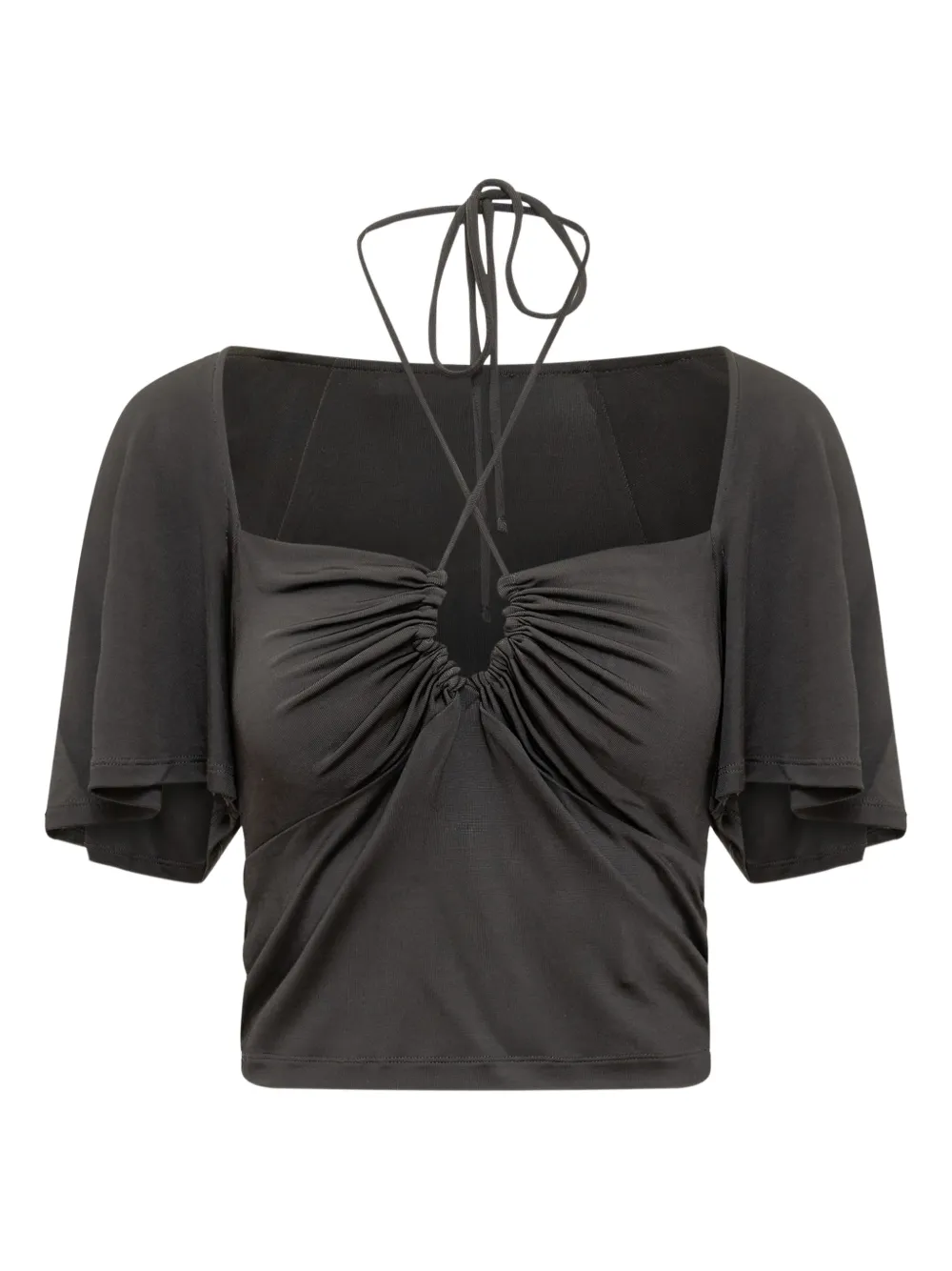 IRO Top con maniche corte - Nero