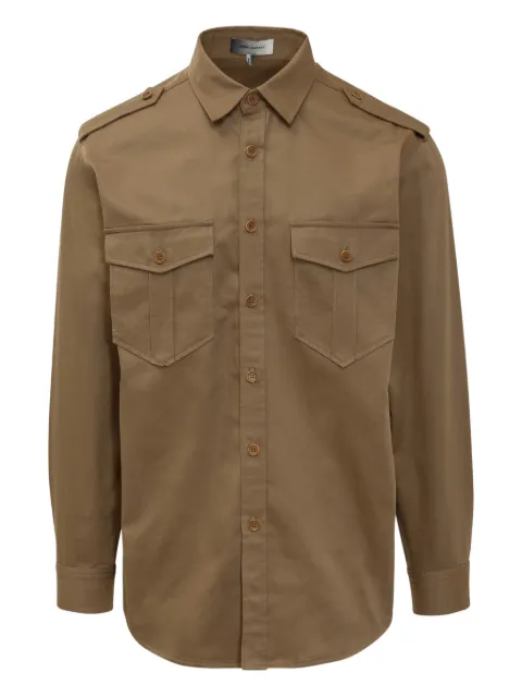MARANT logo-embroidered shirt