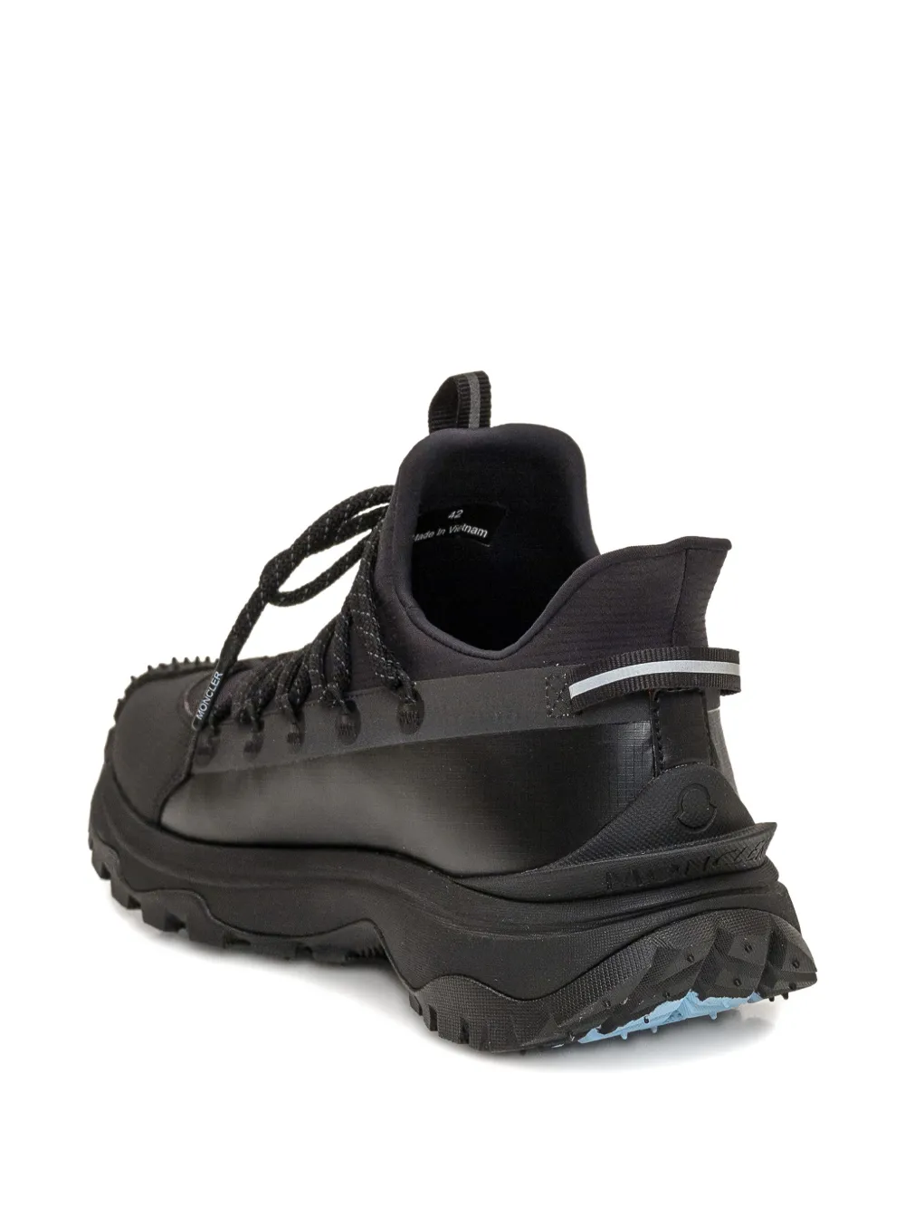 Moncler Trailgrip Lite2 sneakers met logopritn Zwart