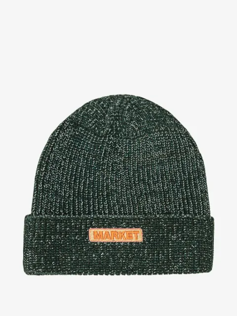 MARKET logo-embroidered beanie