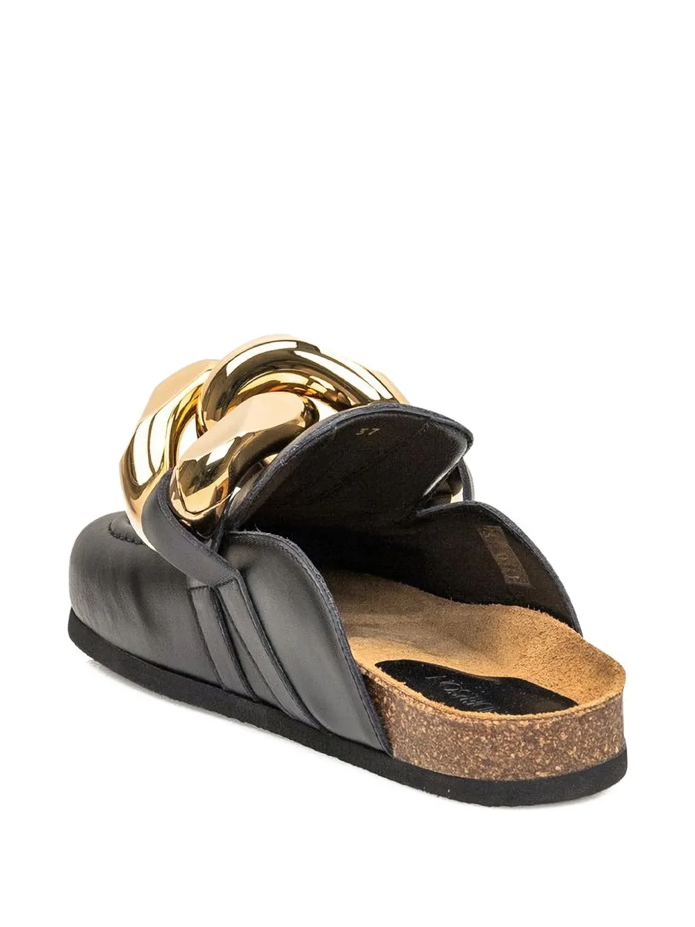 JW Anderson Muiltjes met ketting Zwart