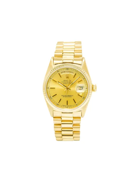 Rolex 18K yellow gold Day-Date oyster perpetual 36mm