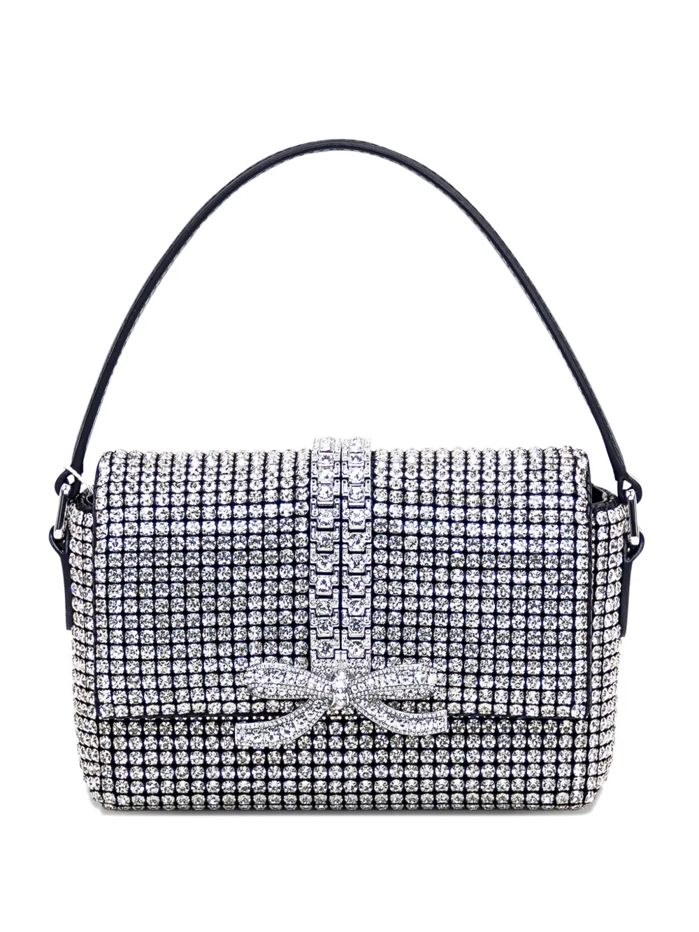 Tory Burch Kira Crystal-embellishment Tote Bag In Silver