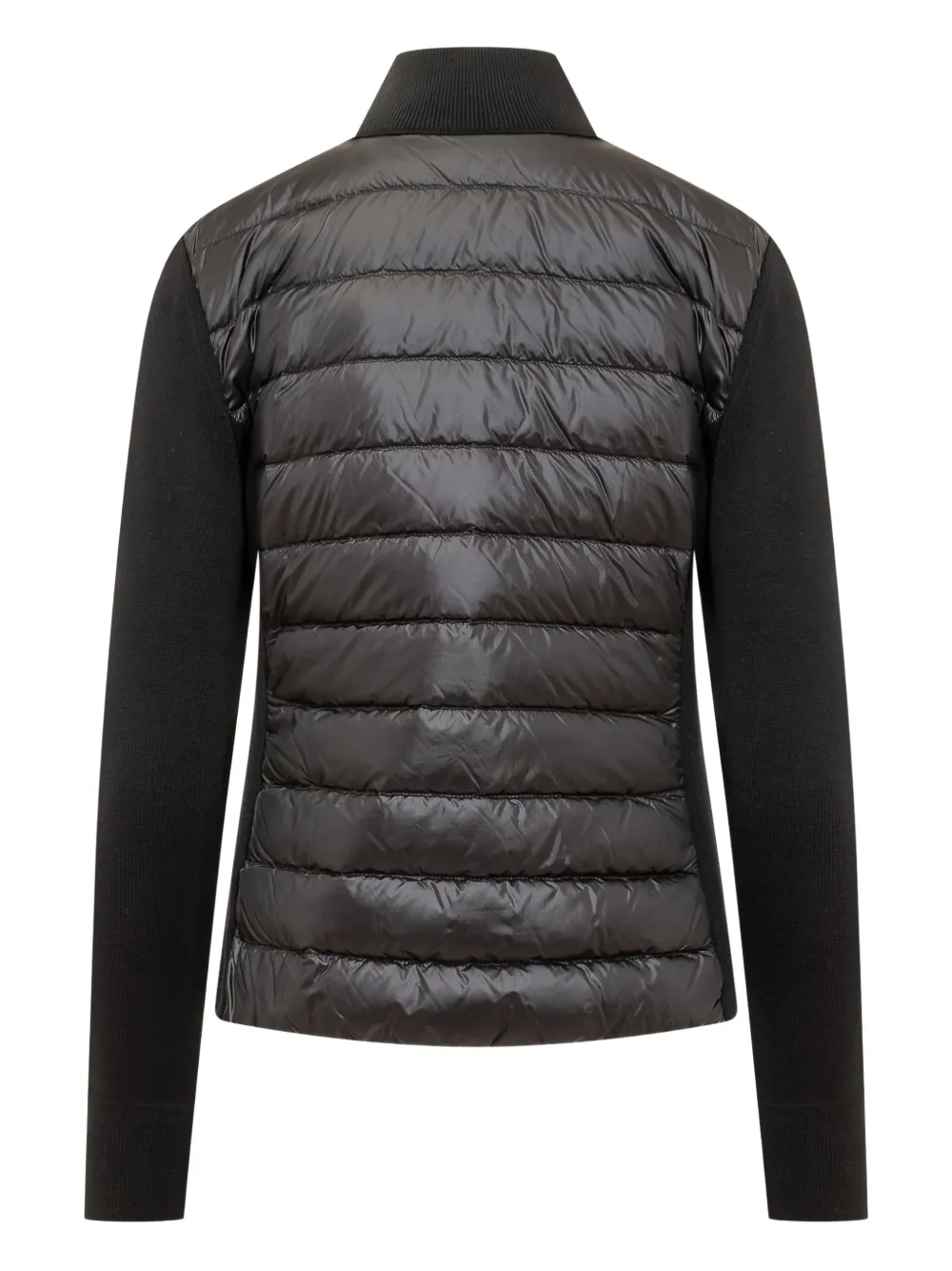  Moncler Logo-patch Zip Jackets - Black 
