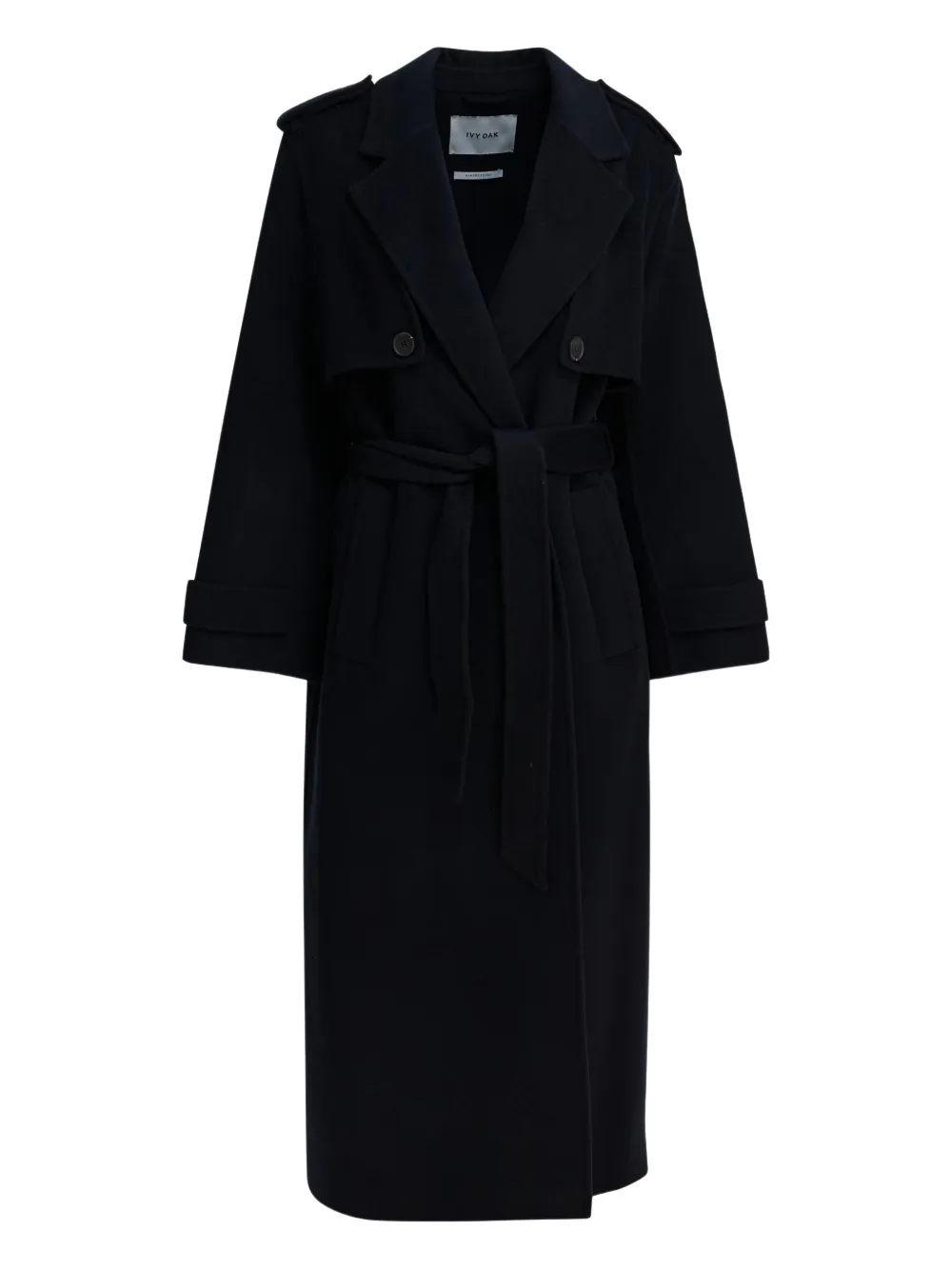 IVY OAK Cappotto con cintura - Blu