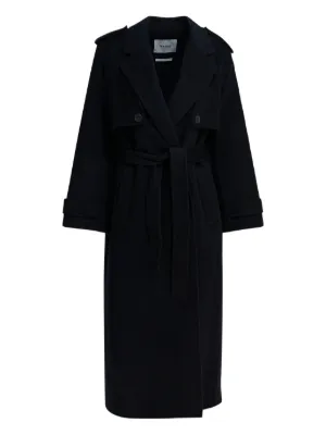 RUOHAN Ulva Trench Coat | Black | FARFETCH AO
