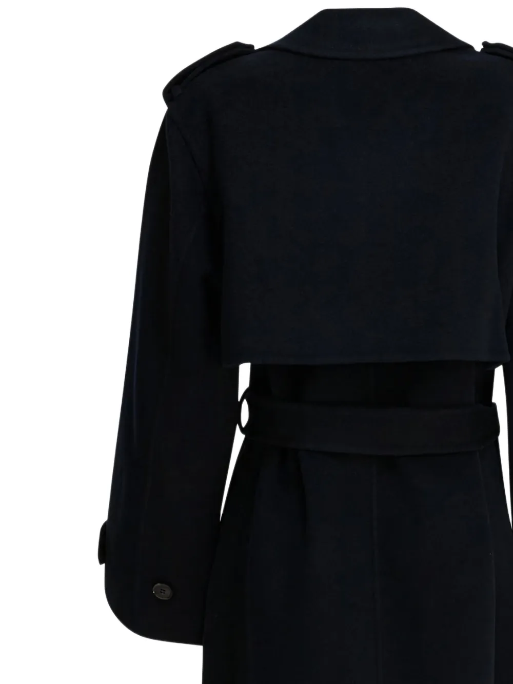 IVY OAK Jas met ceintuur en knopen Blauw