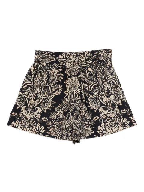 Ulla Johnson floral laccetti shorts