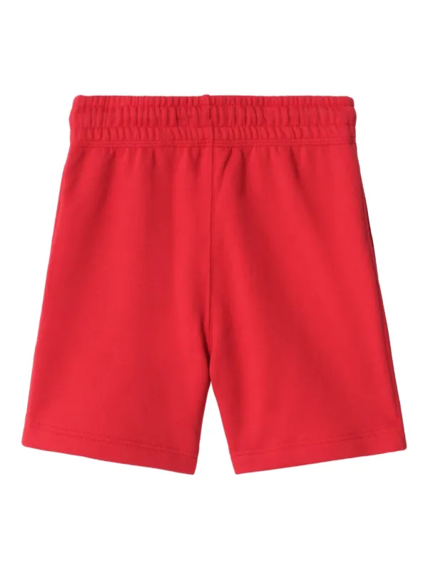 Burberry children ハーフパンツ キュロット 8Y 128cm Burberry Kids アップリケ ショートパンツ | レッド | FARFETCH JP