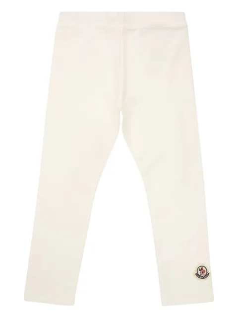 Moncler Enfant elasticated cotton leggings
