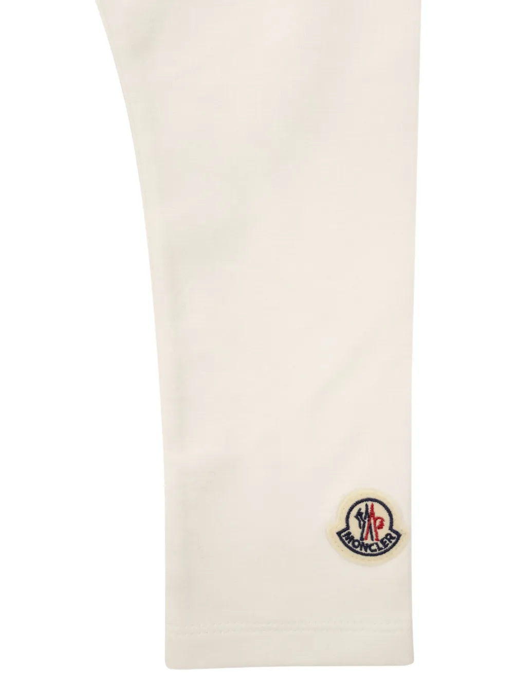  Moncler Enfant Elasticated Cotton Leggings - Neutrals 