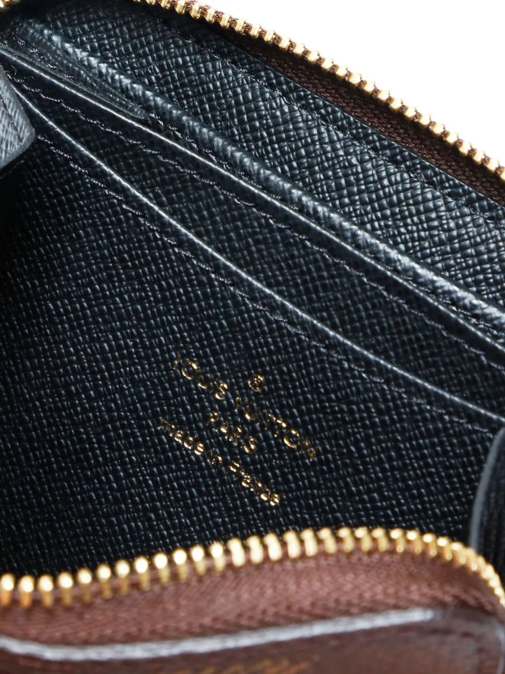 LOUIS VUITTON Pre-owned 2021-2025 Monogram Zipped Purse In Brown