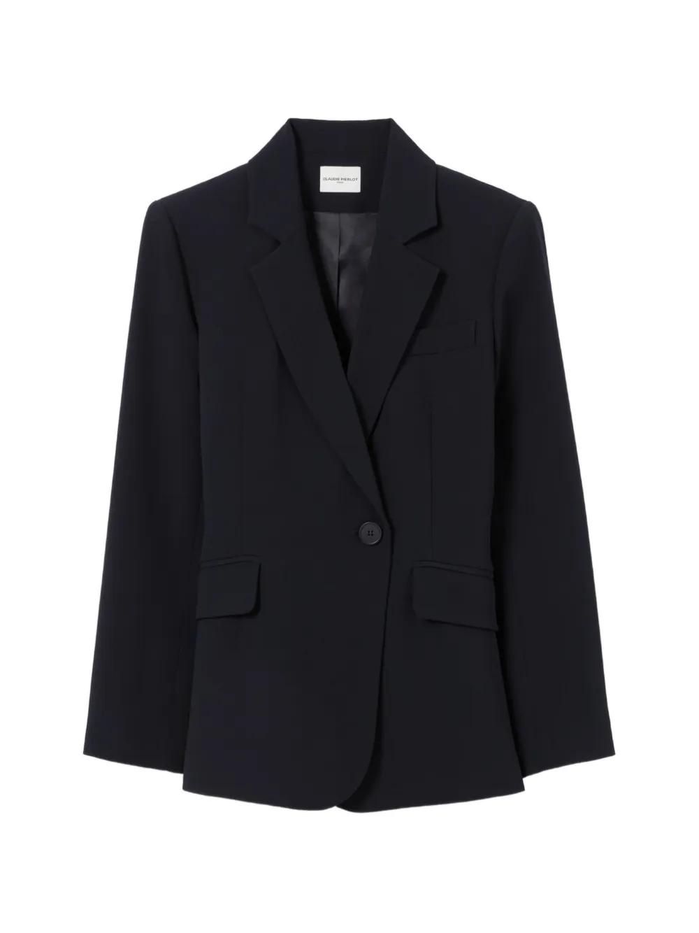 Claudie Pierlot button single-breasted blazer - Blue