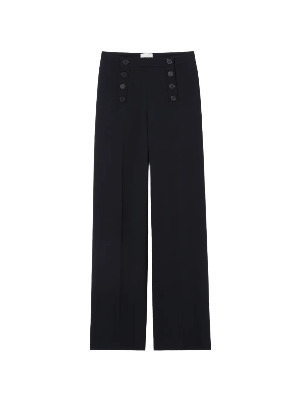 Claudie Pierlot button straight trousers - Blu