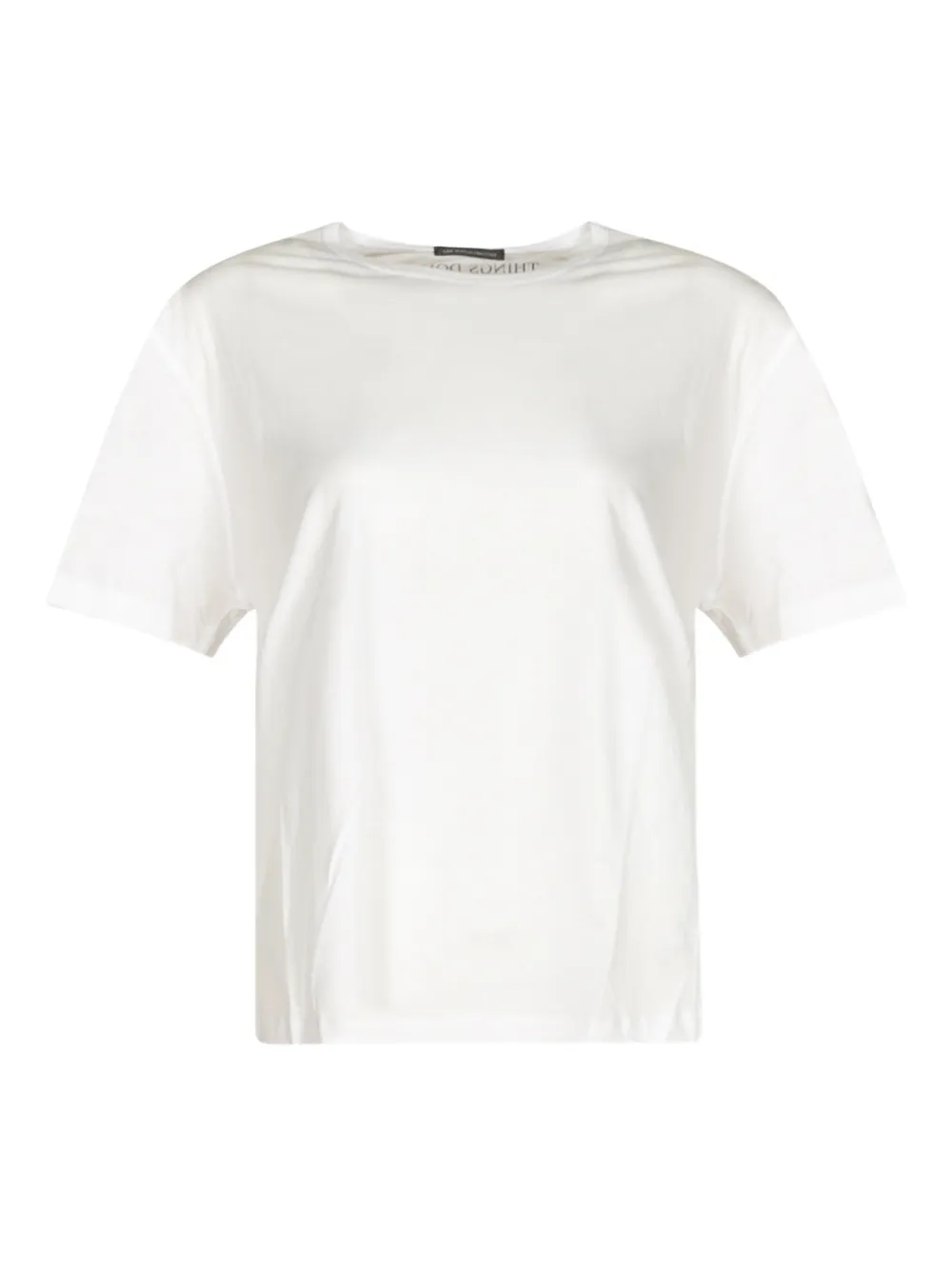 Ann Demeulemeester T-shirt girocollo - Bianco