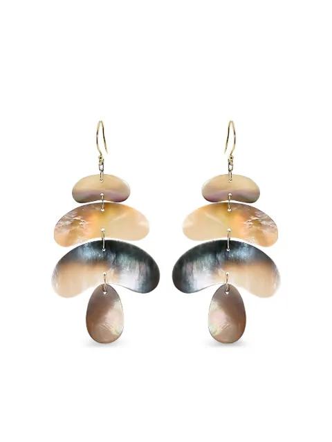 Ten Thousand Things Orecchini Totem in oro giallo 18 carati con perle