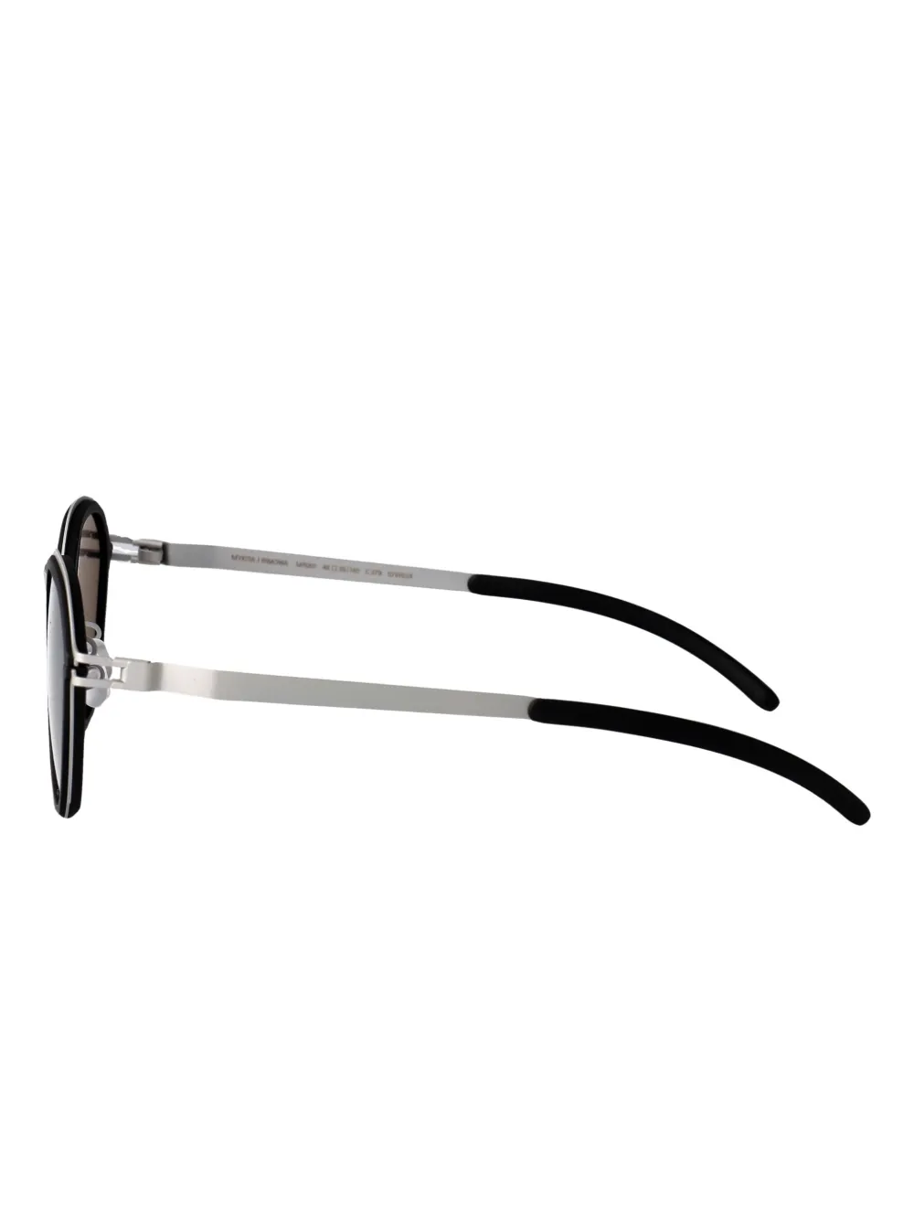 Mykita Bril met rond montuur Zwart