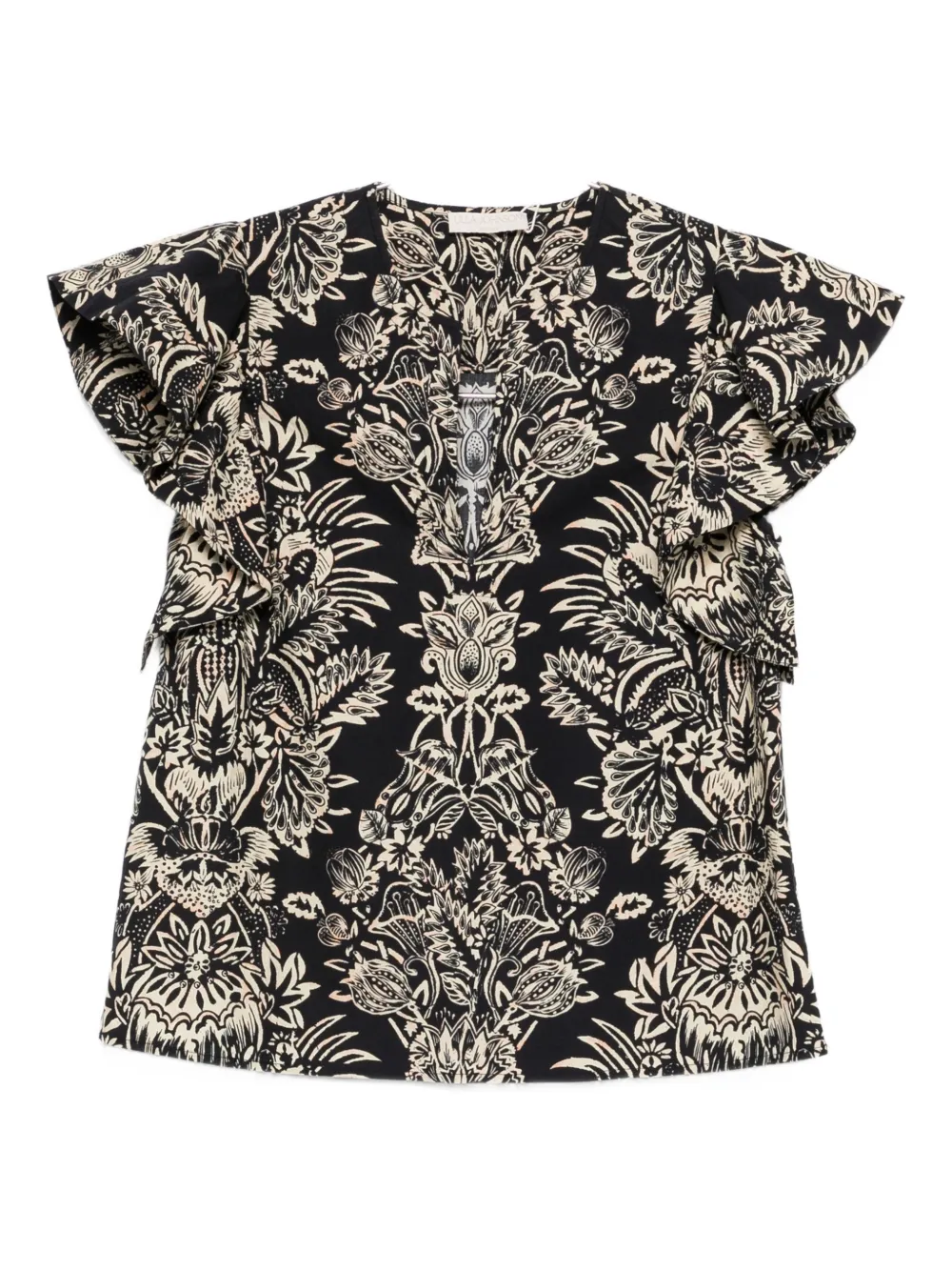 Ulla Johnson Severine Floral-pattern Blouse In Multi