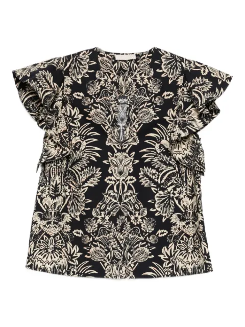 Ulla Johnson Severine floral-pattern blouse 