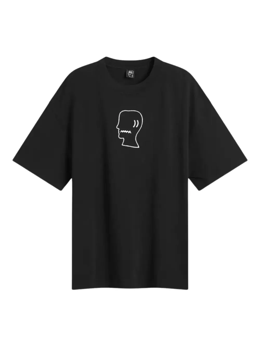 Brain Dead T-shirt con logo - Nero