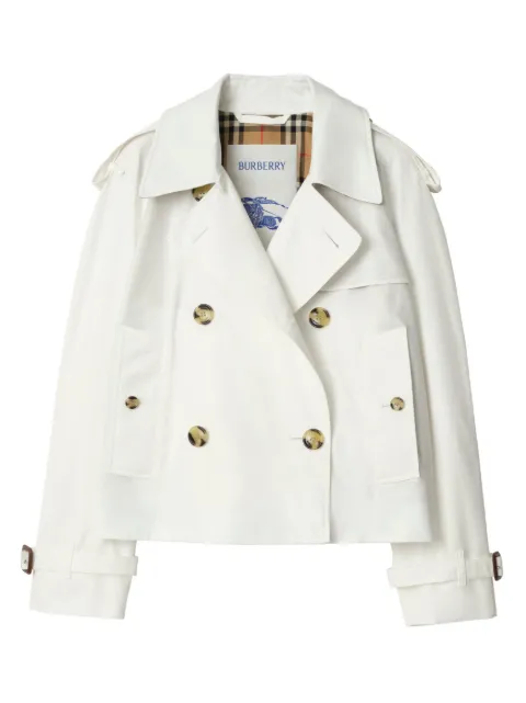 Burberry double-breasted trench jacket