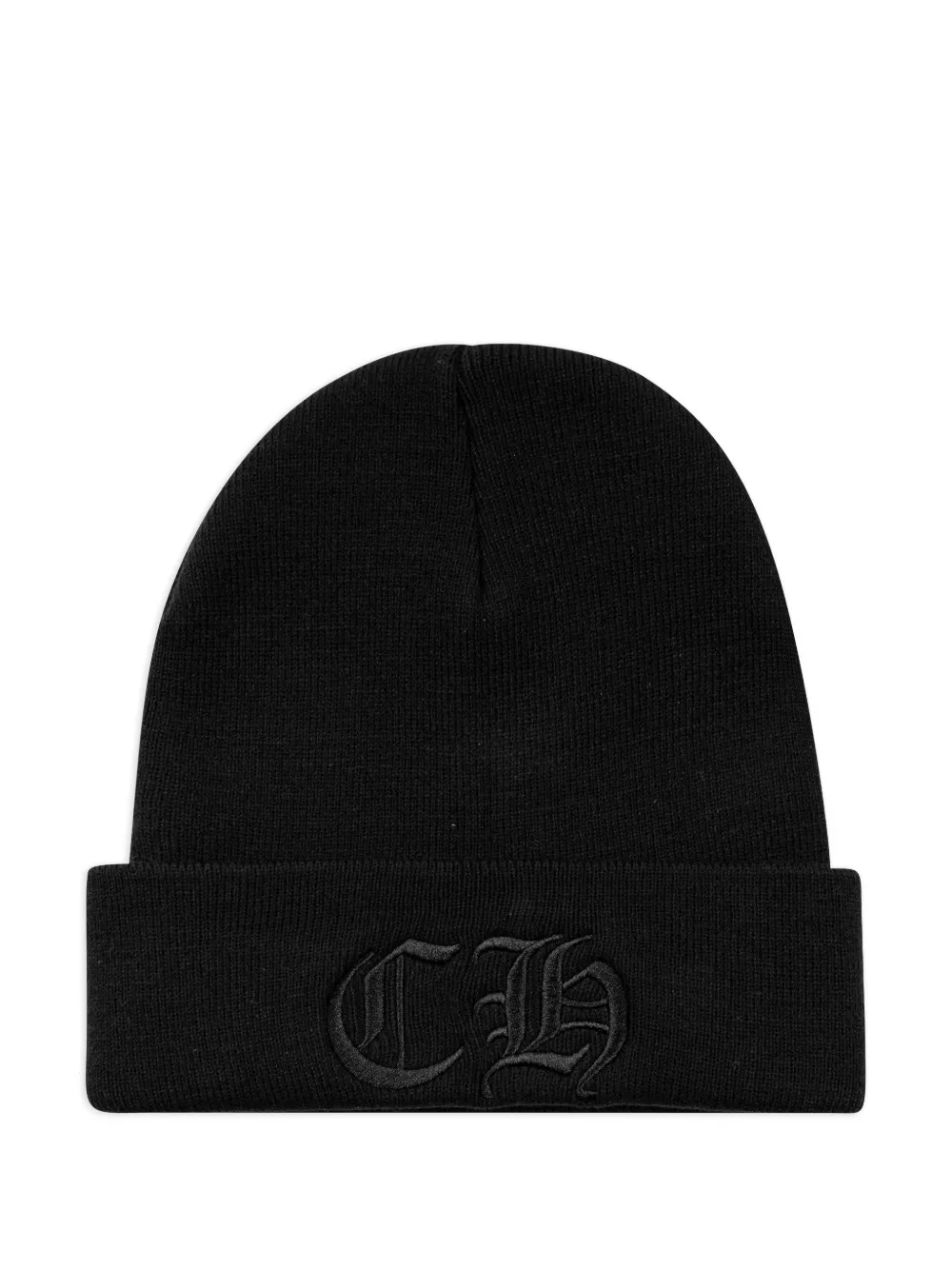 Chrome Hearts gorro con logo bordado | negro | Image 1