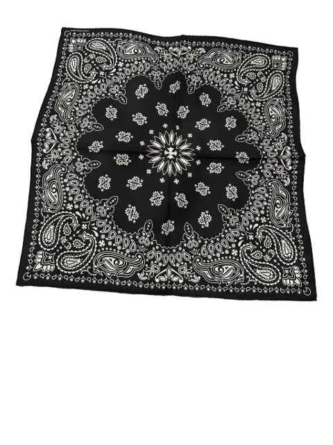 Chrome Hearts bandana silk scarf