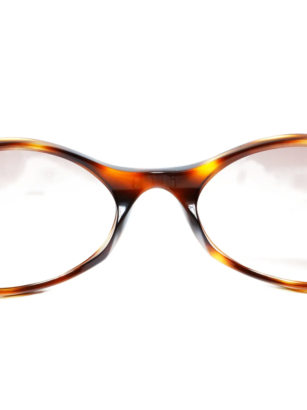 CHANEL Pre-owned 2000s Cc Mark Sunglasses In Brown