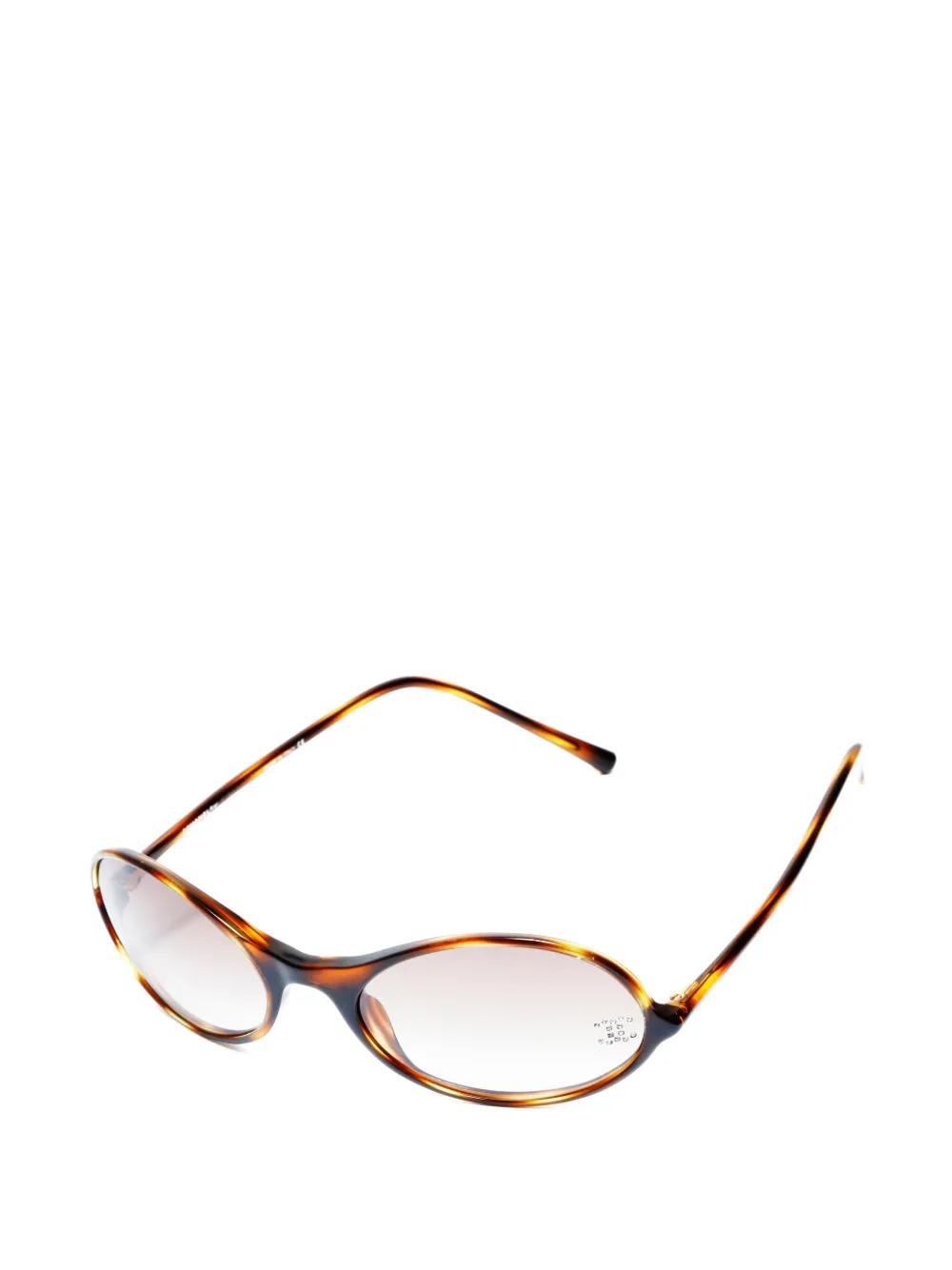 CHANEL Pre-owned 2000s Cc Mark Sunglasses In Brown