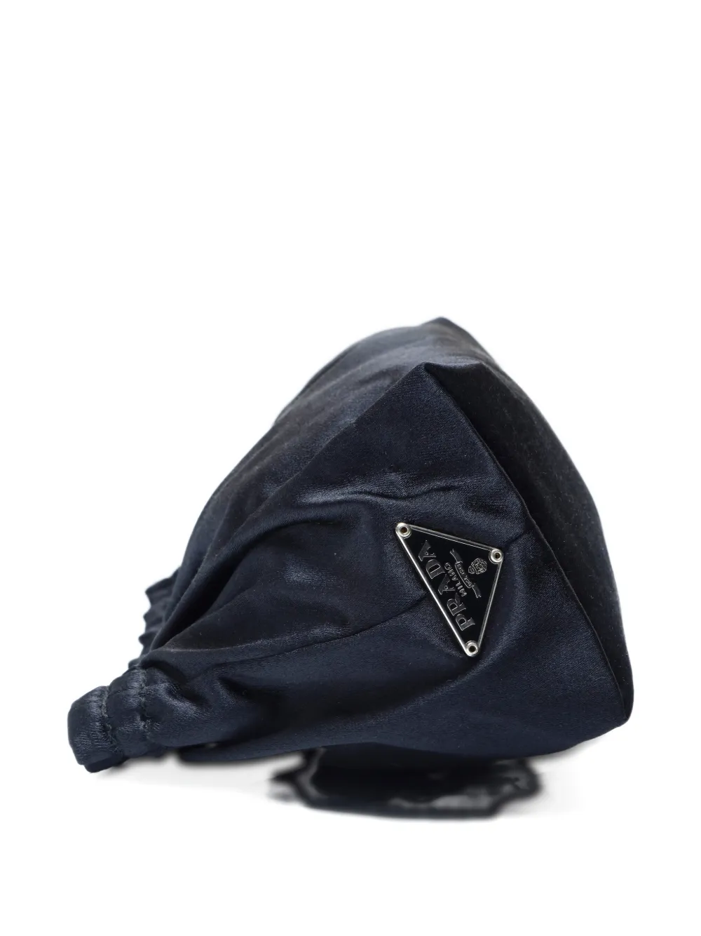 Pre-owned Prada 1990-2000s Logo Pouch In Black