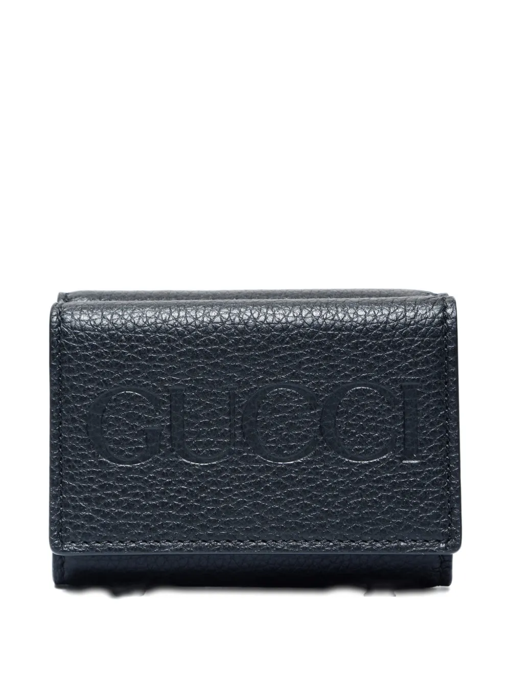 Gucci Pre-Owned 2020-2025 logo leather wallet - ブラック Gucci Pre-Owned 2020-2025 logo leather wallet - ブラック