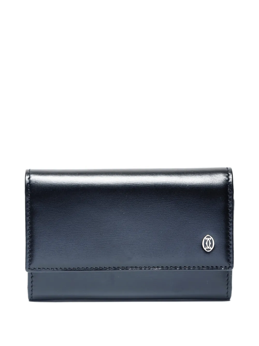 Cartier 2000-2010s logo key case - ブラック