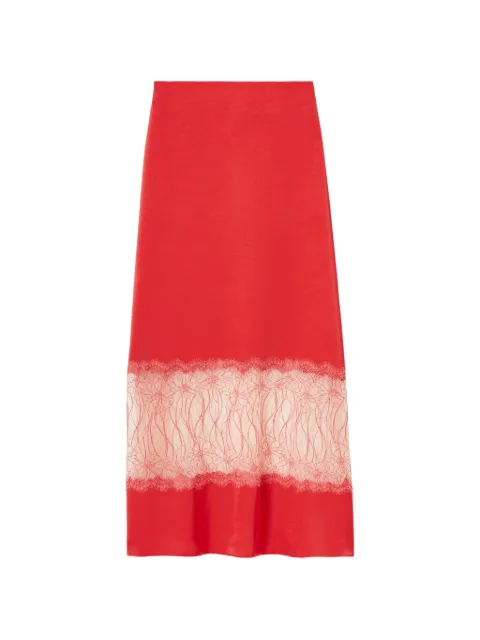 Claudie Pierlot lace A-line skirt