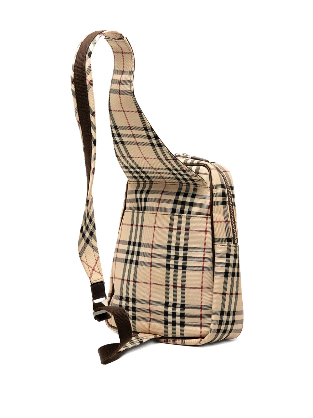 Burberry Pre-Owned 2000-2017 House Check Canvas Sling backpack | Pre-Owned | Image 2