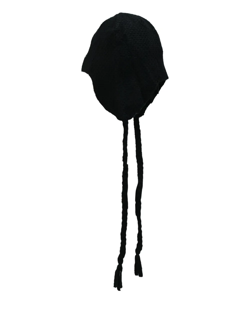 BREATH logo-patch beanie hat | Black | Image 1