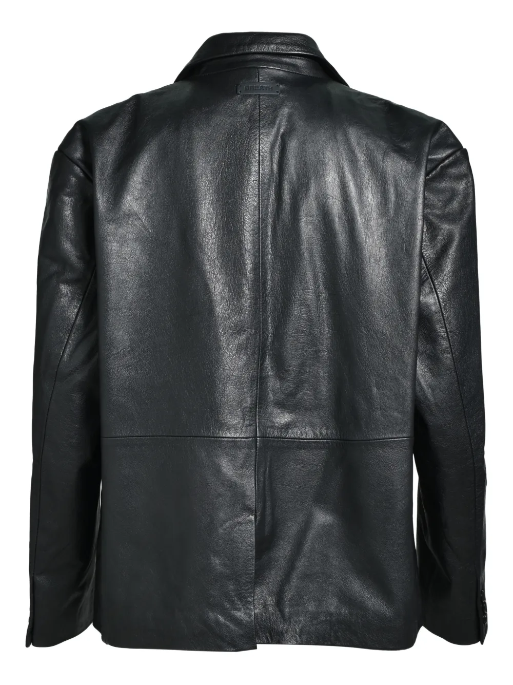 BREATH single-breasted leather blazer | Blazers | Image 2
