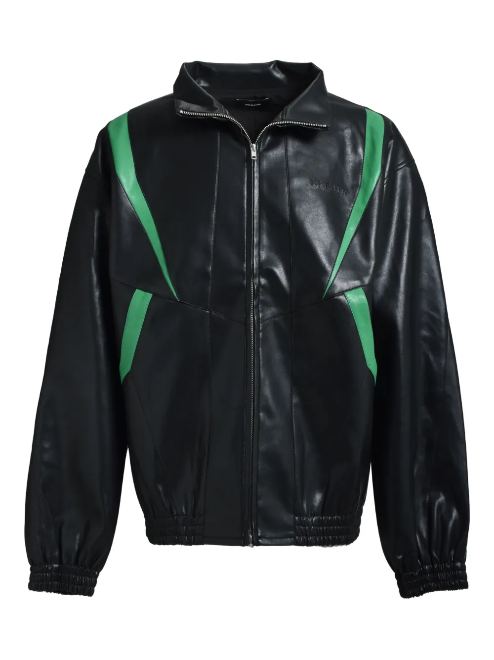 BREATH embossed-logo bomber jacket | Black | Image 1
