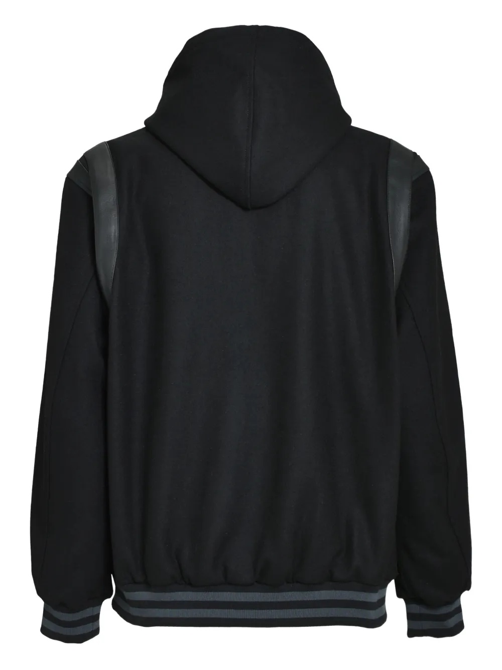 BREATH logo-patch bomber jacket | Hooded Jackets | Image 2