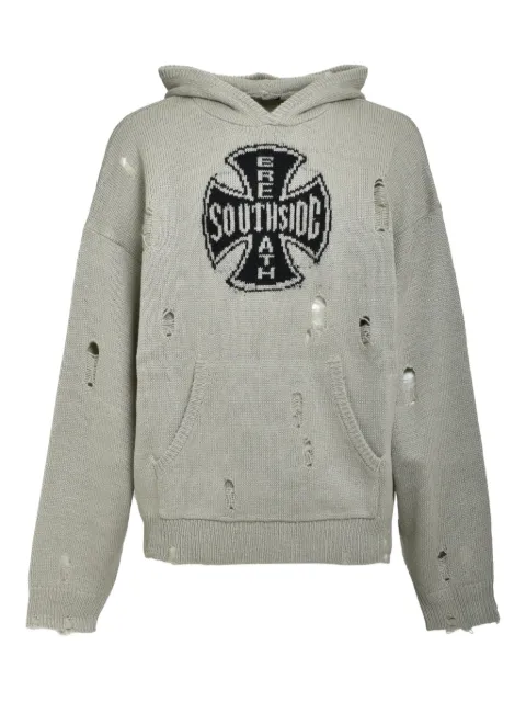 BREATH hoodie con logo y apliques