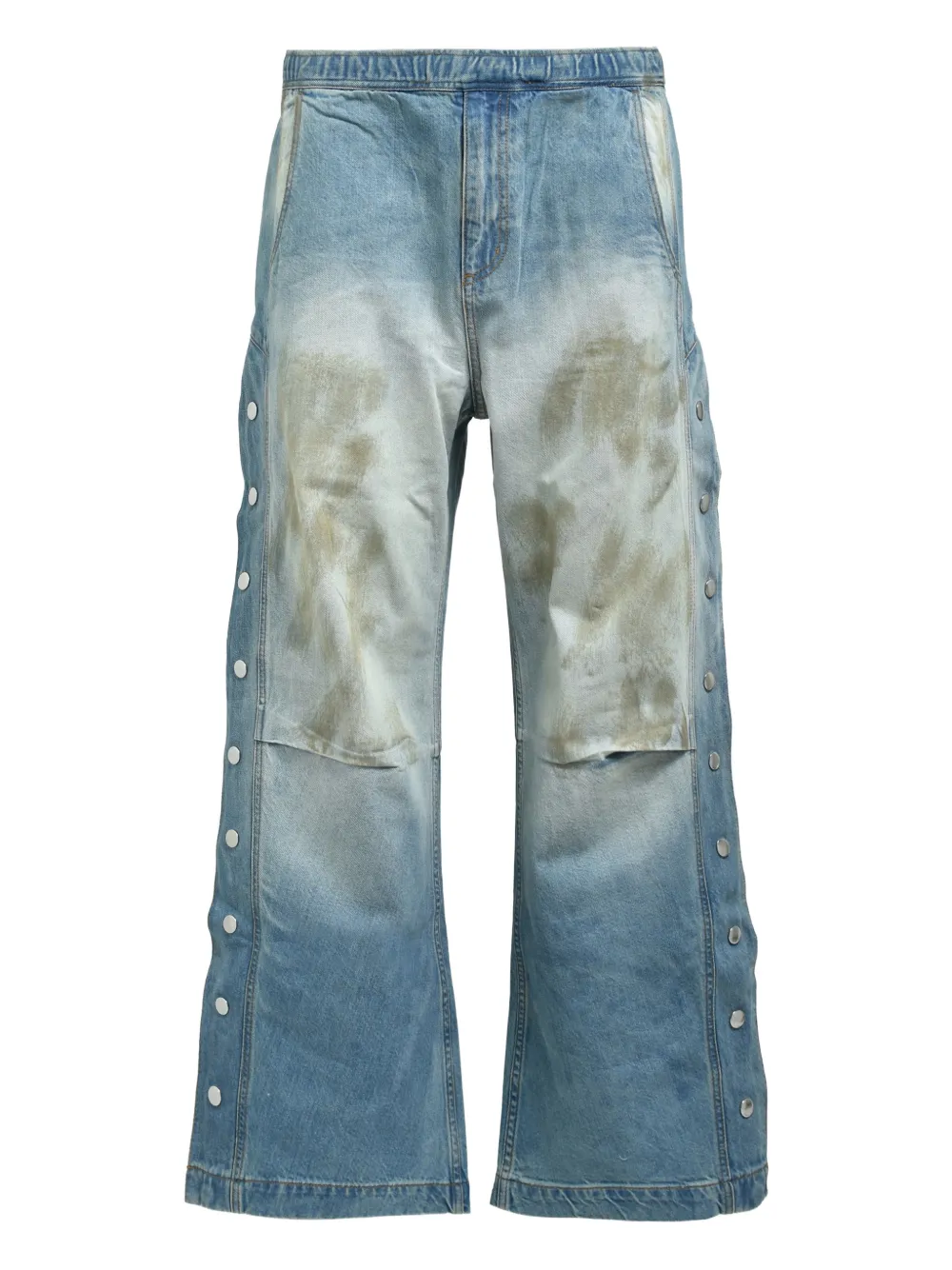 BREATH button-embellishment jeans | Blue | Image 1