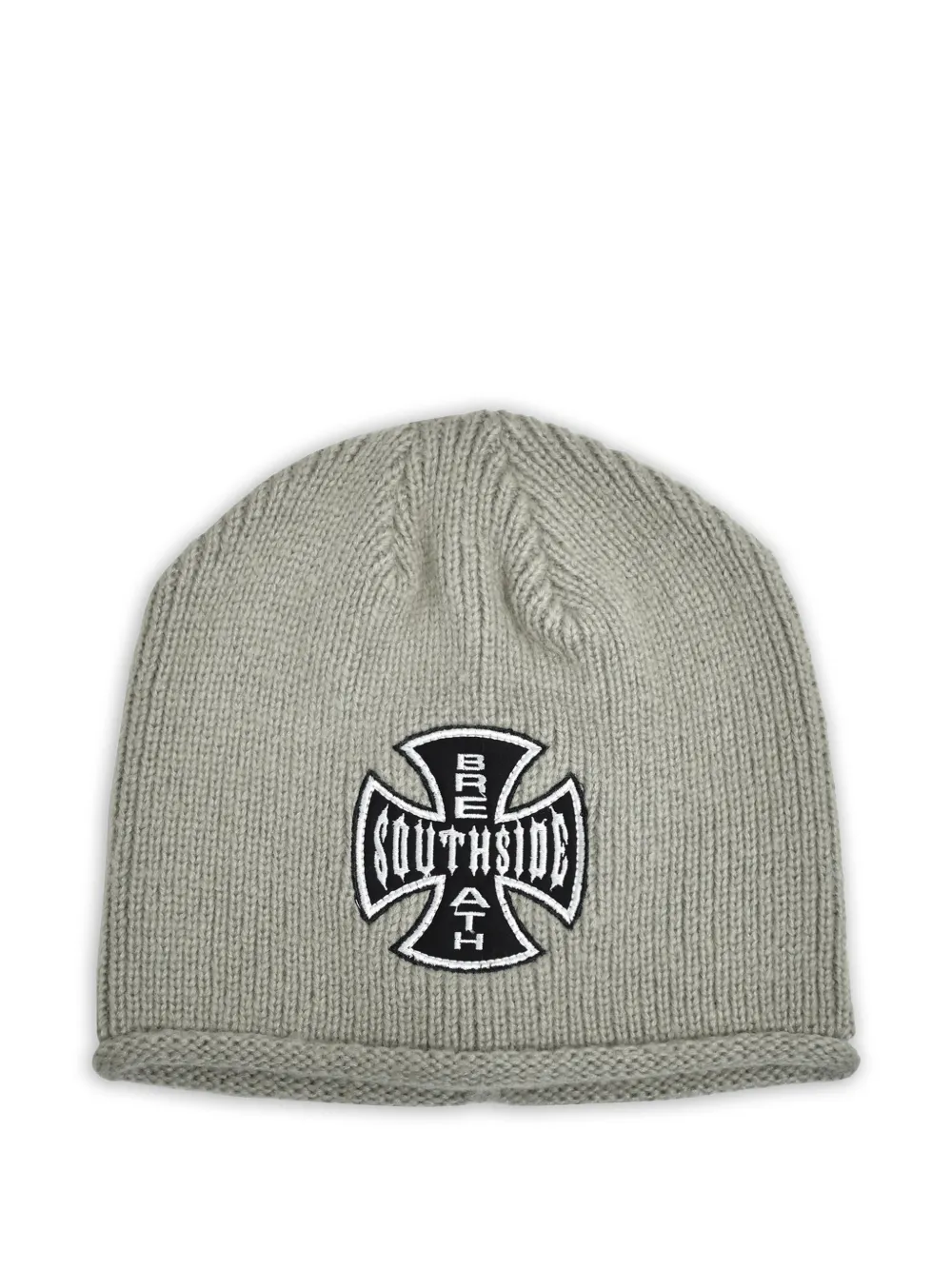 BREATH logo-patch beanie hat | Grey | Image 1