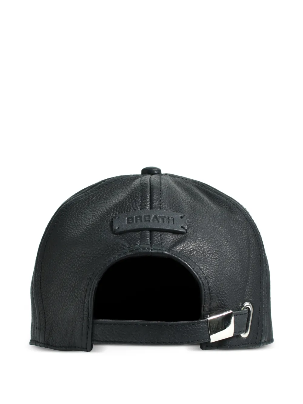 BREATH logo-embossed leather baseball cap | Men | Image 2