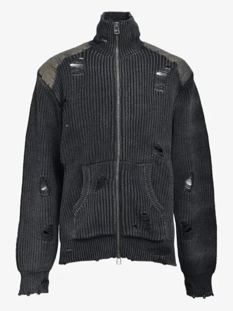 BREATH Vest met gerafelde details