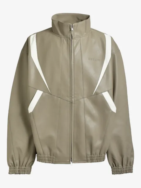 BREATH embossed-logo bomber jacket